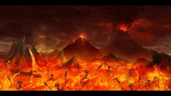 Satan's stronghold harvesting millions to hell