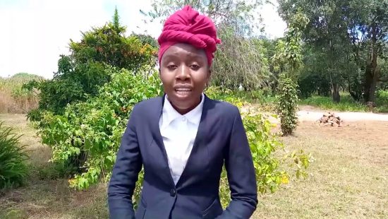 Vision of a demon working in a church