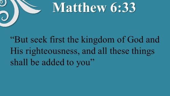 BE AT GOD’S MERCY…