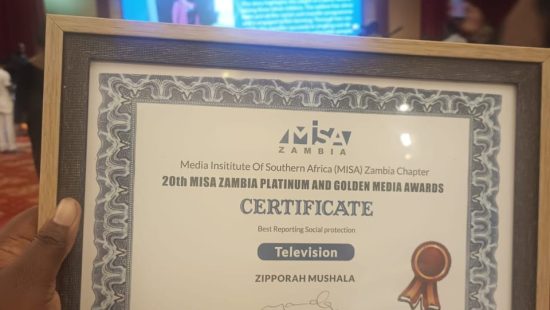 Congratulations to my sister Zipporah Mushala who is now an AWARD WINNING JOURNALIST….