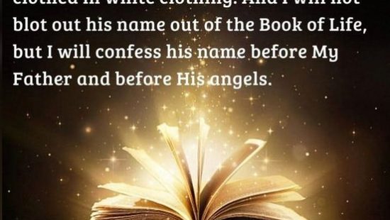 DO YOU WANT TO MAKE SURE YOUR NAME IS IN THE BOOK OF LIFE?…