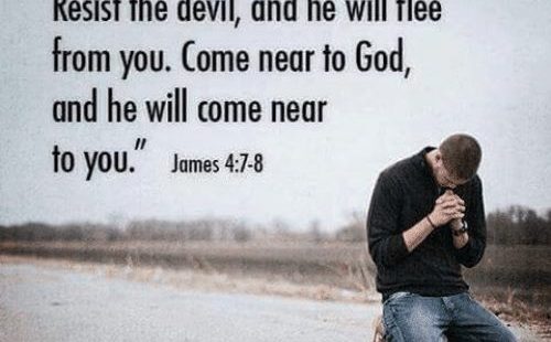 RESISTING SATAN IN PRAYER