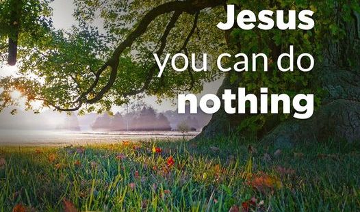 We can never impress Jesus by our own might and power….