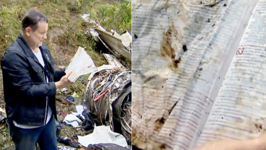 Footballer who survived Colombian plane tragedy was reading Bible passage