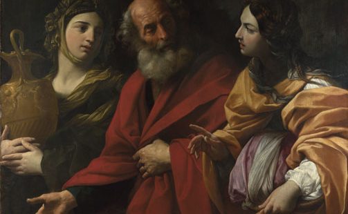 I Saw the Biblical Lot and Daughters in Hell