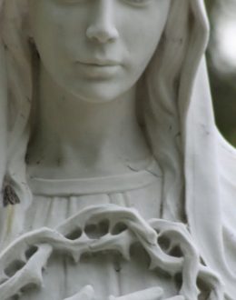 Vision of a Catholic Girl Bowing to Idols